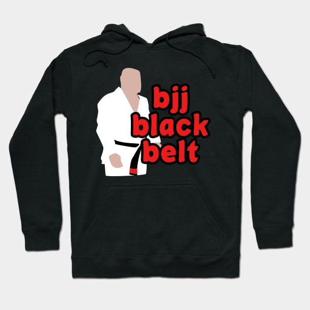 Bjj black belt - brazilian jiu-jitsu Hoodie by fighterswin